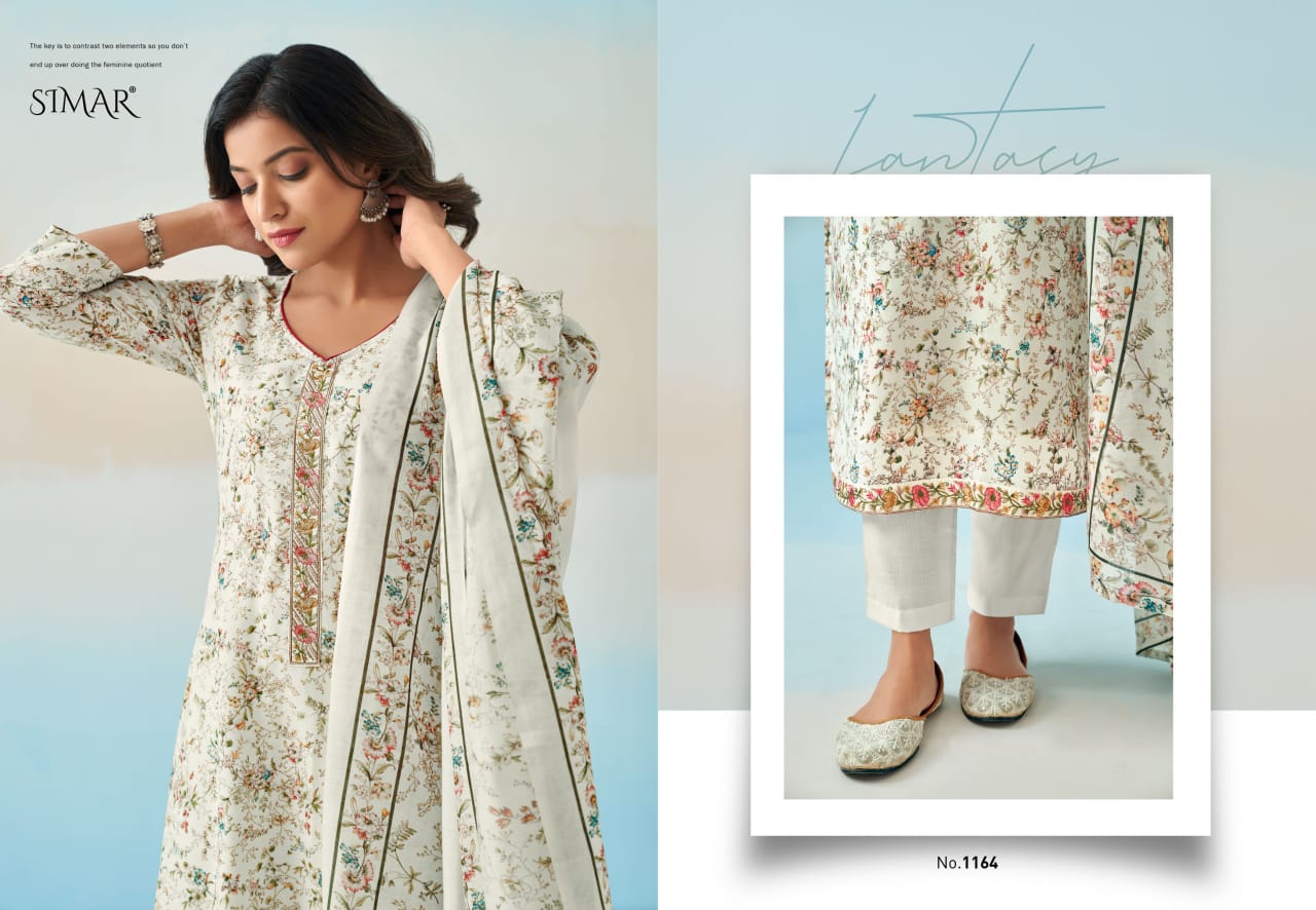 Ishara By Glossy Embroidery Printed Cotton Salwar Suits Wholesale Shop in Surat